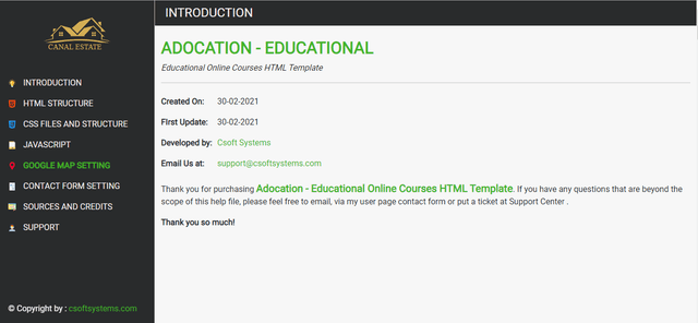 Documentation Website