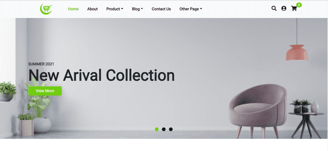 Ecommerce Furniture Store