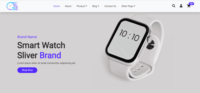 Ecommerce Watch Store
