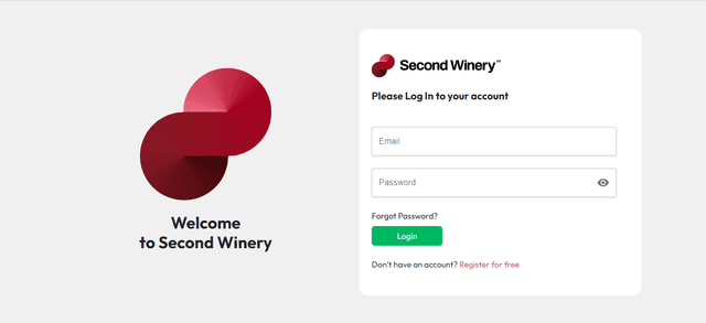 SecondWinery Dashboard