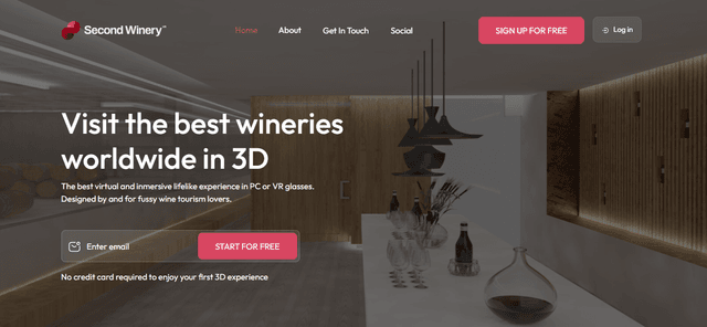 SecondWinery Website
