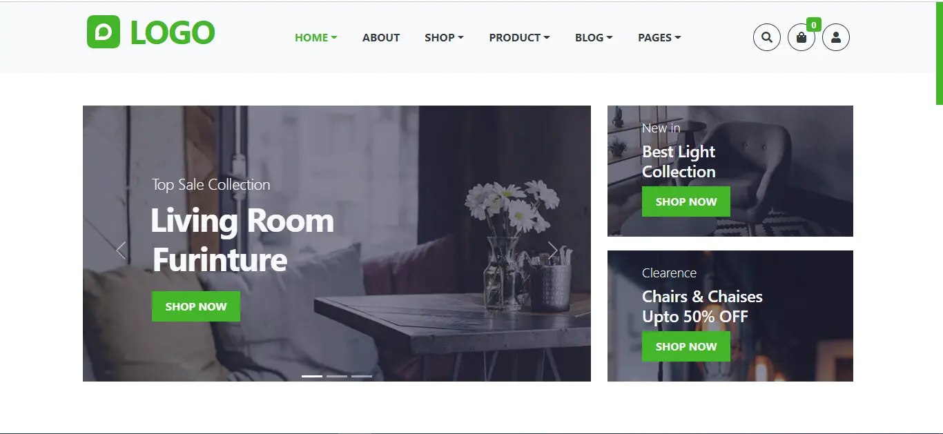 Ecommerce Furniture Store