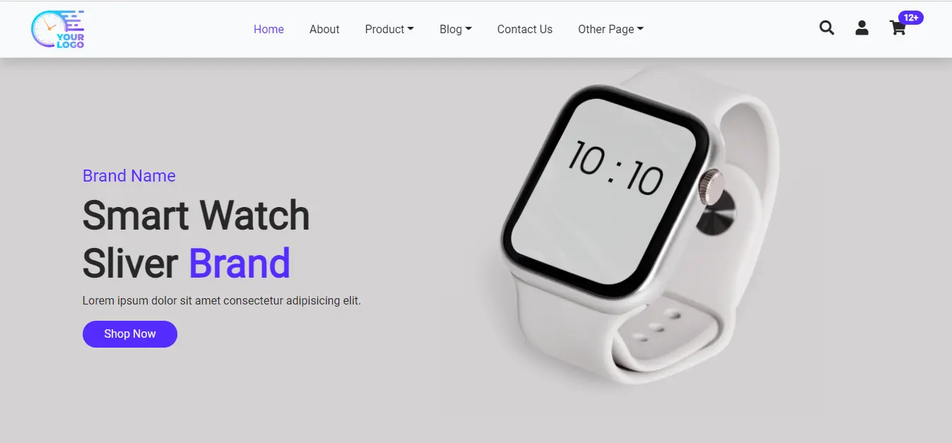 Ecommerce Watch Store