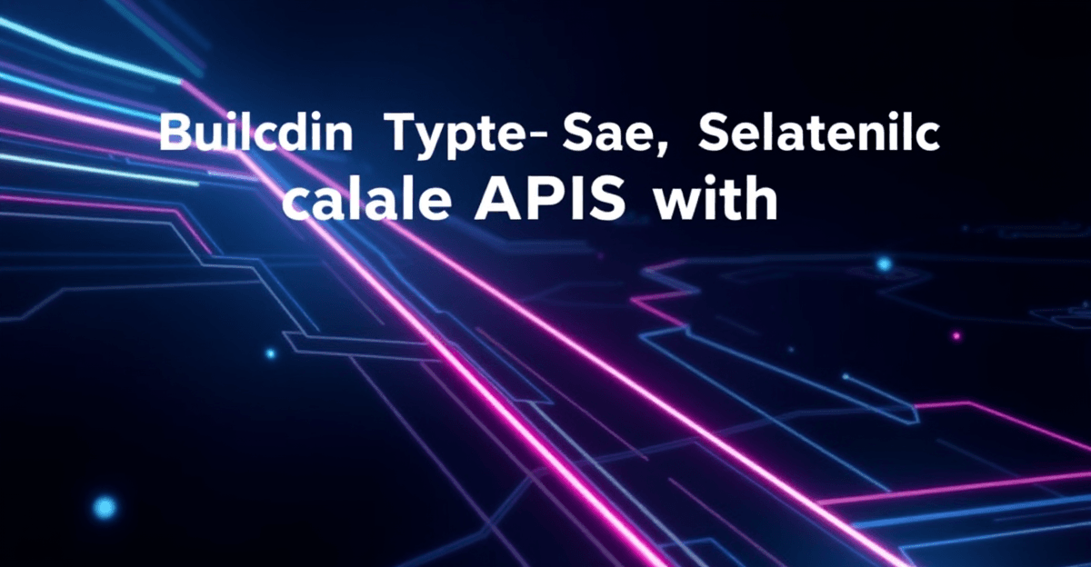 Building Type-Safe, Scalable APIs with GraphQL, Node.js, and TypeScript